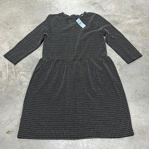 Loft‎ brand black n white dress /Size SP / E-55